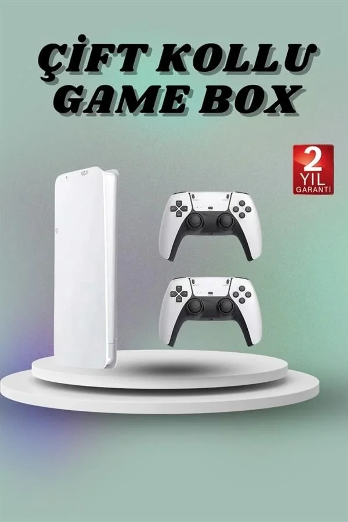 Game Box 3d Çift Oyun Kollu 4k Hd Ekran 20000'den Fazla Oyun Seçeneği 2.4g Kablosuz - Just Cheap Store Görsel 3