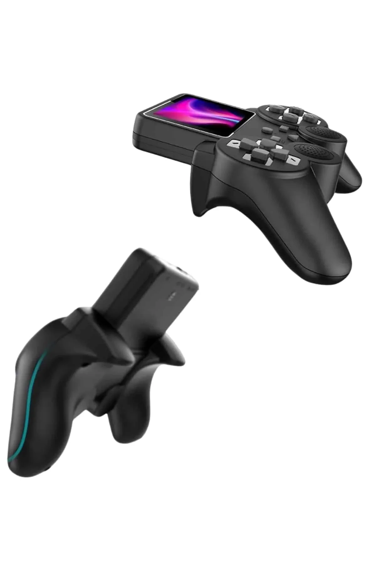 2.4 İnç Ekran 520 Oyunlu Retro Temalı Kablosuz Oyun Kolu El Atarisi - Just Cheap Store Görsel 3