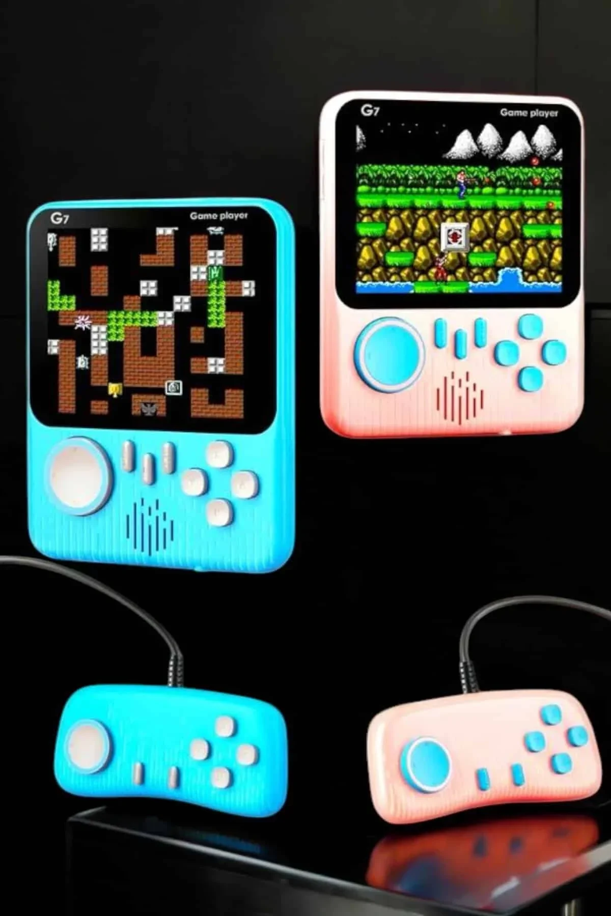 El Atarisi 3.5 İnç Ekran Çift Konsol 666 Adet Retro Oyun Gamepad - Just Cheap Store Görsel 5