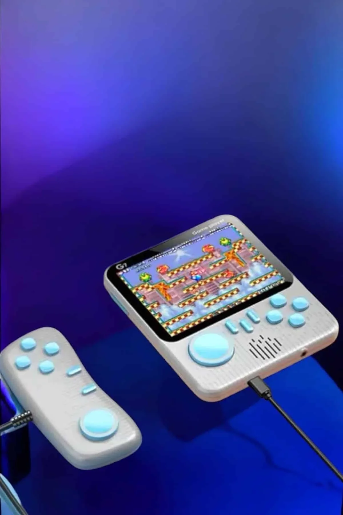 El Atarisi 3.5 İnç Ekran Çift Konsol 666 Adet Retro Oyun Gamepad - Just Cheap Store Görsel 4