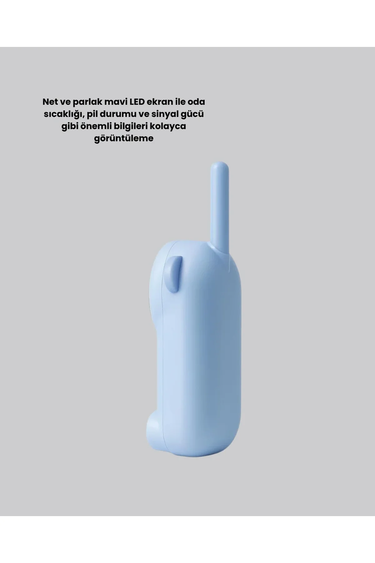 Çocuk Ve Bebek Telsizi – 22 Kanal, Vox Modu, Usb Şarjlı, Renkli Ekran - Just Cheap Store Görsel 5
