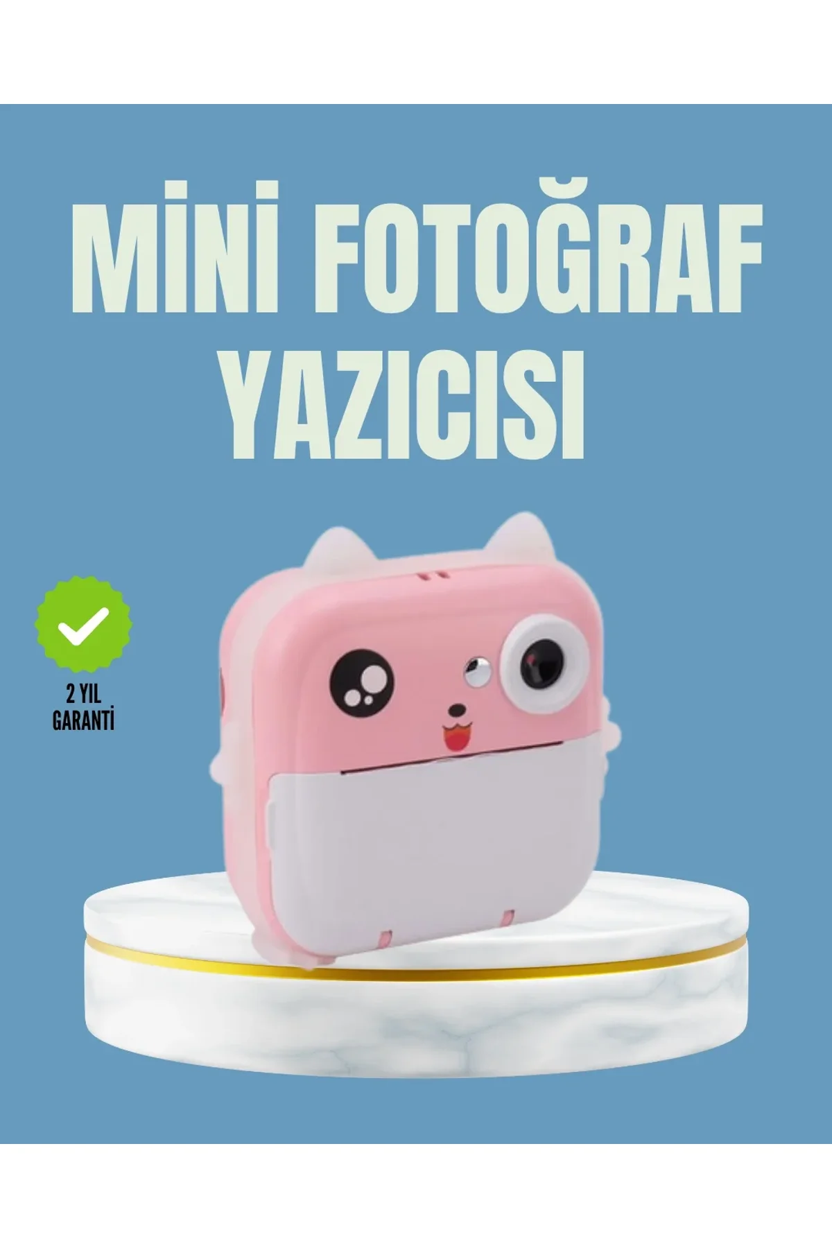 Anında Baskı Ve Yüksek Çözünürlüklü Çift Lensli Fotoğraf Makinesi - Just Cheap Store Görsel 2