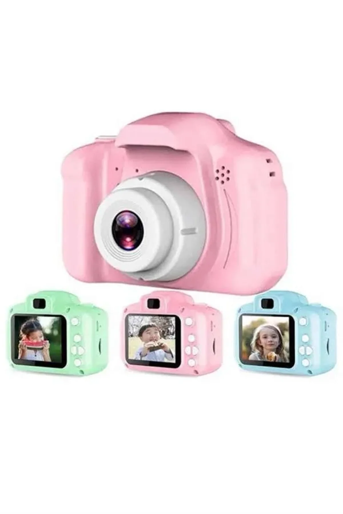 Çocuklara Özel Fotoğraf Ve Video Çeken Mini Çok Renkli Fotoğraf Makinesi - Just Cheap Store Görsel 4