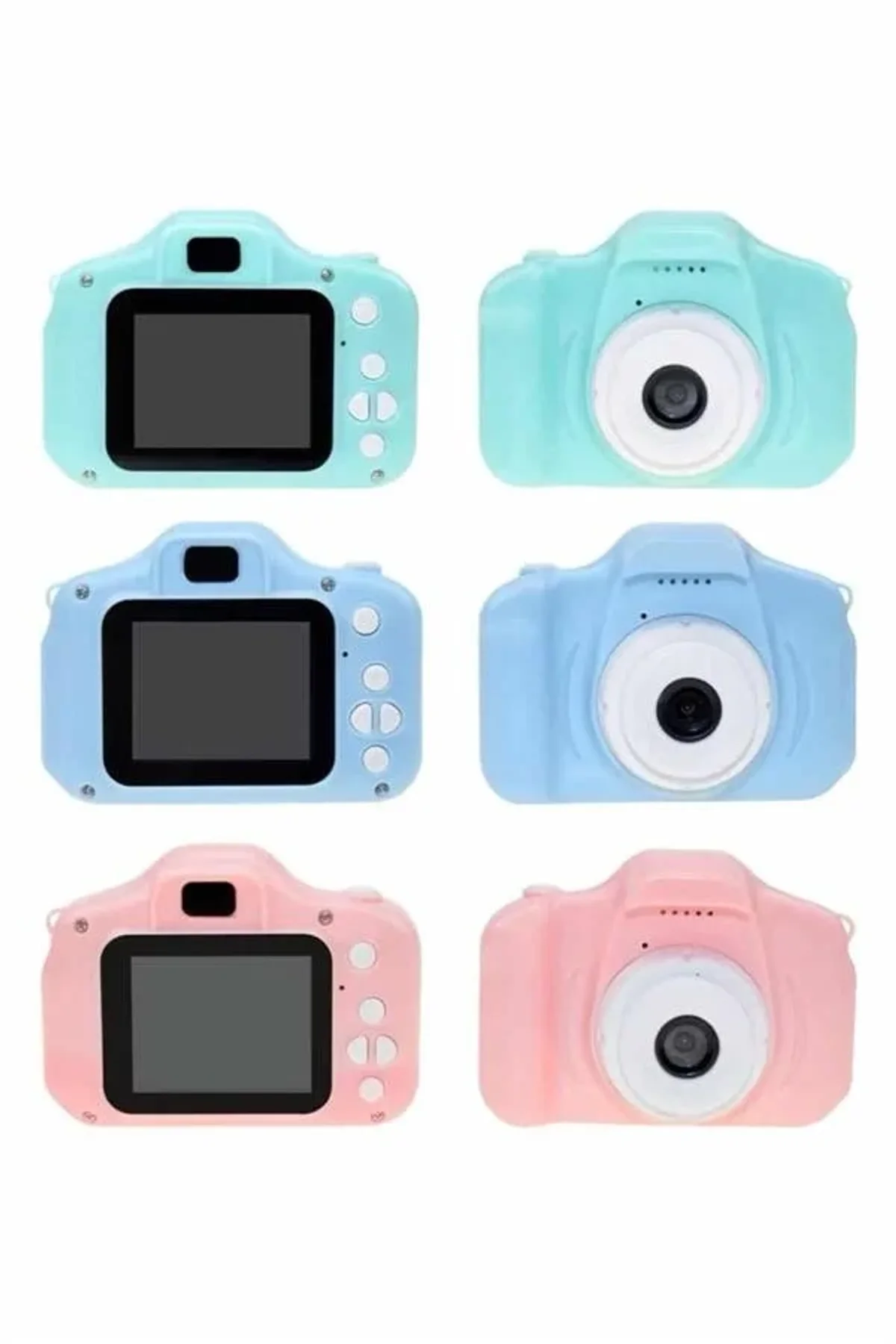 Çocuklara Özel Fotoğraf Ve Video Çeken Mini Çok Renkli Fotoğraf Makinesi - Just Cheap Store Görsel 5