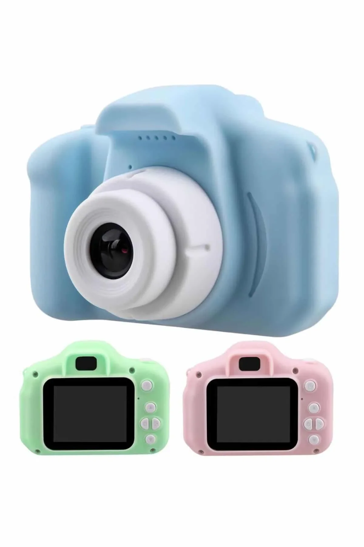 Çocuklara Özel Fotoğraf Ve Video Çeken Mini Çok Renkli Fotoğraf Makinesi - Just Cheap Store Görsel 3