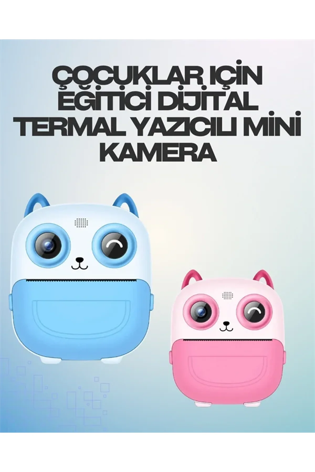 Termal Yazıcılı Dijital Kamera – Usb Şarjlı, Hd Video Destekli - Just Cheap Store Görsel 2