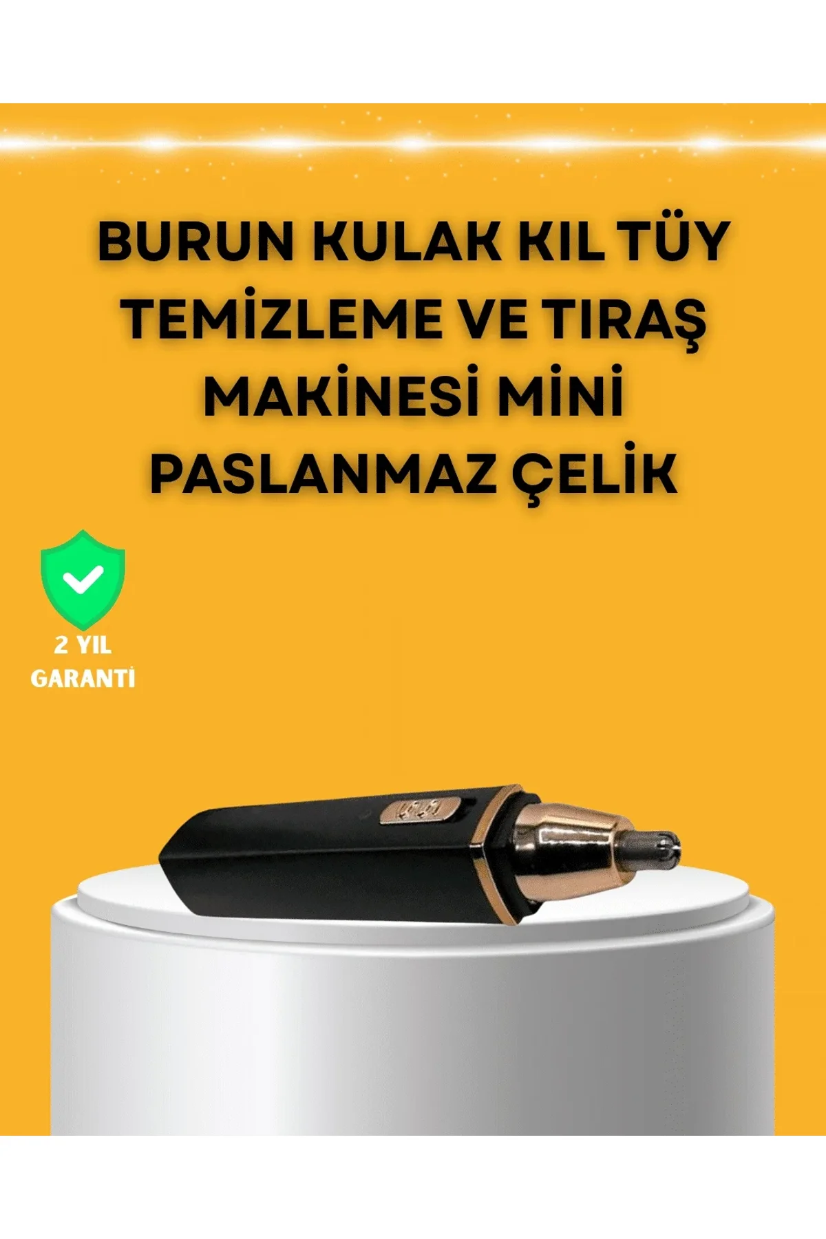 Usb Şarjlı Sessiz Burun Ve Kulak Kılı Temizleme Cihazı - Just Cheap Store Görsel 2