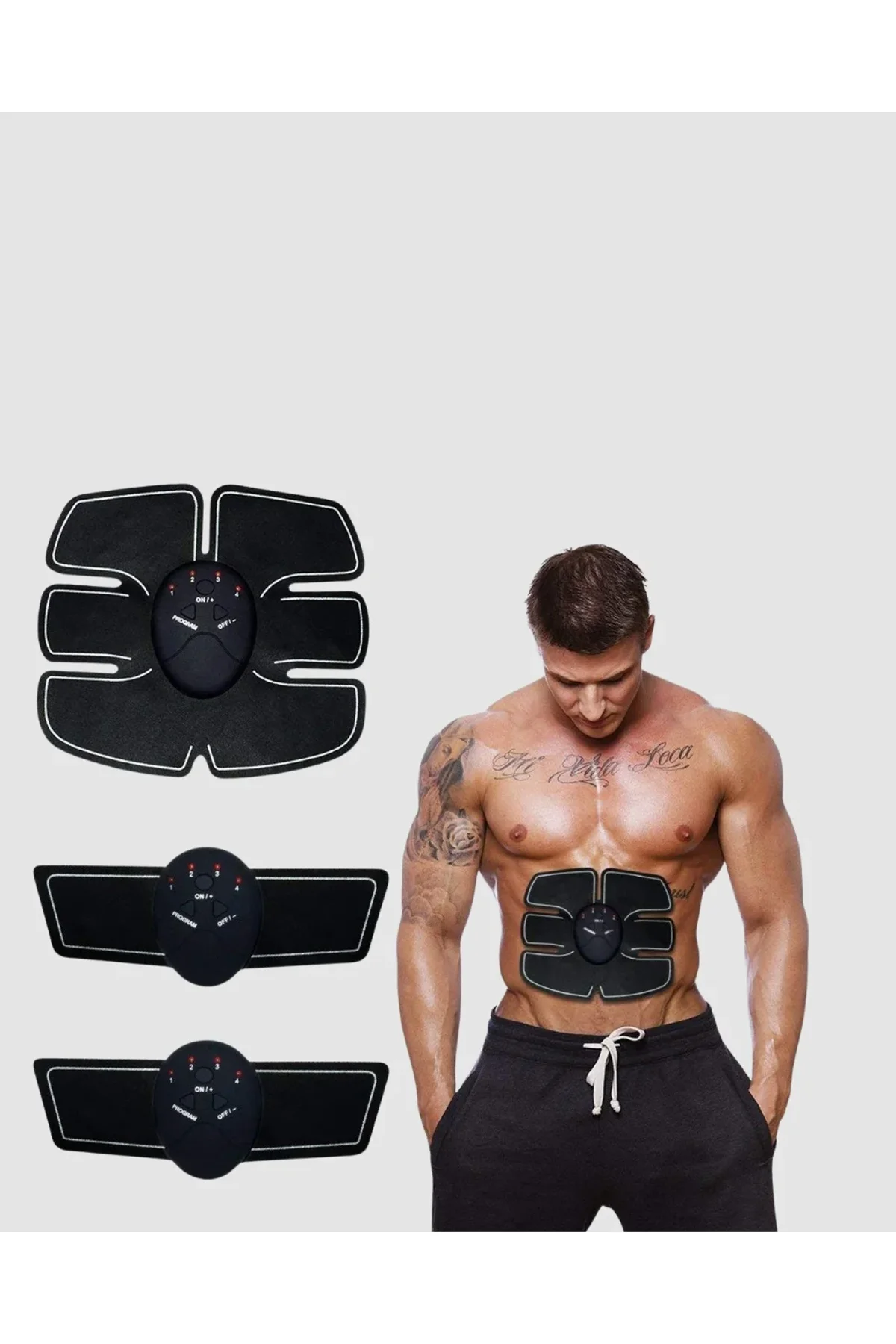 Ems Göbek Ve Kol Kas Uyarıcı Cihaz 6 Modlu Elektronik Vücut Şekillendirici - Just Cheap Store Görsel 3