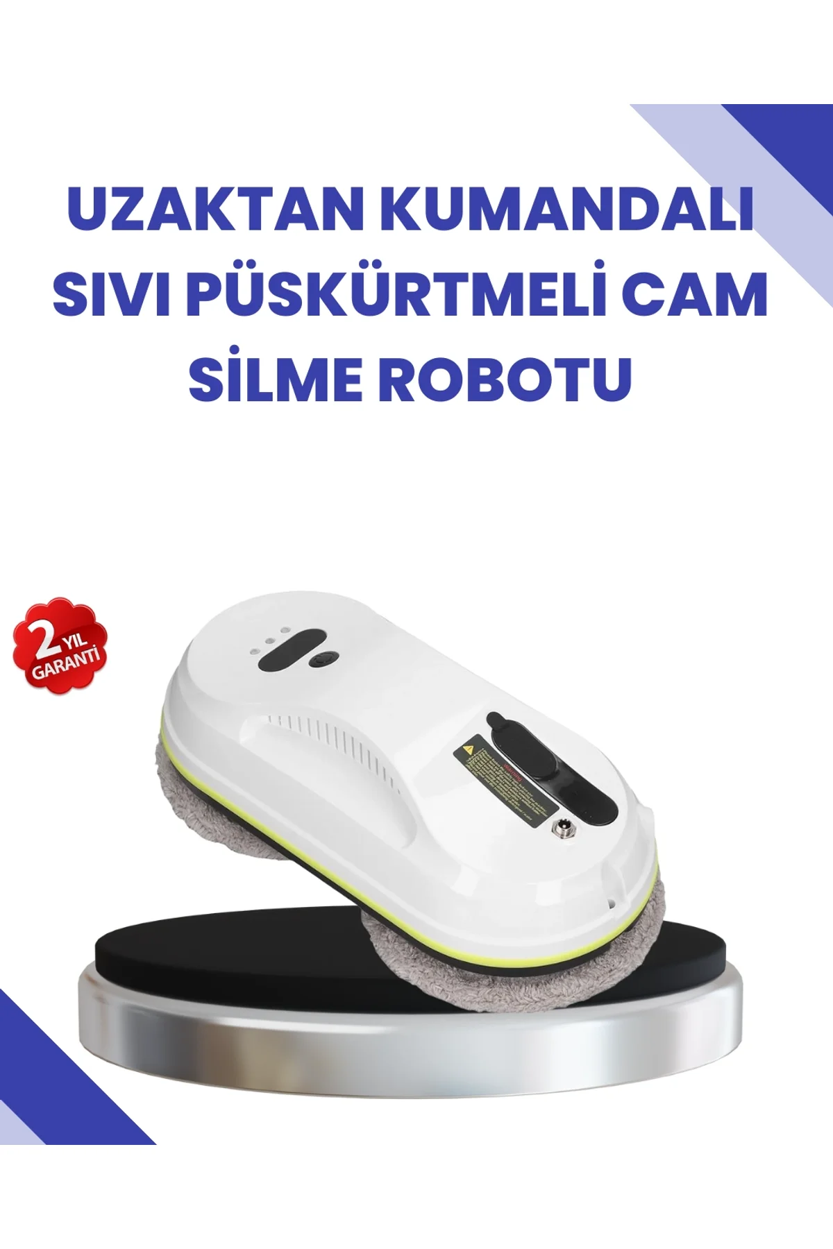 Uzaktan Kumandalı Akıllı Cam Ve Pencere Temizleme Robotu