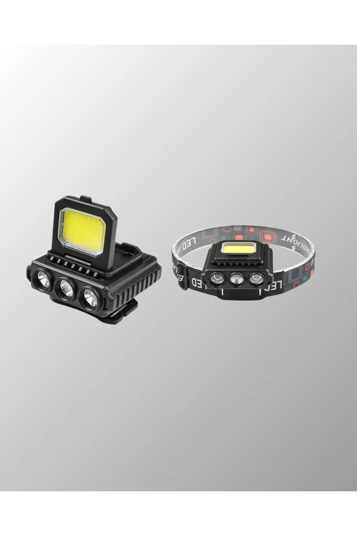 Cob + Xpe Led Kafa Feneri 800 Lumen Usb Type C Şarjlı Çok Modlu - Just Cheap Store Görsel 5