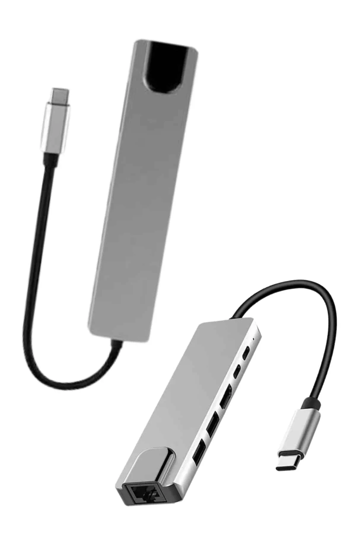 8 Port Çoklayıcı Macbook Ile Uyumlu Çoğaltıcı Type-c Dönüştürücü Tf Sd Kart - Just Cheap Store Görsel 5