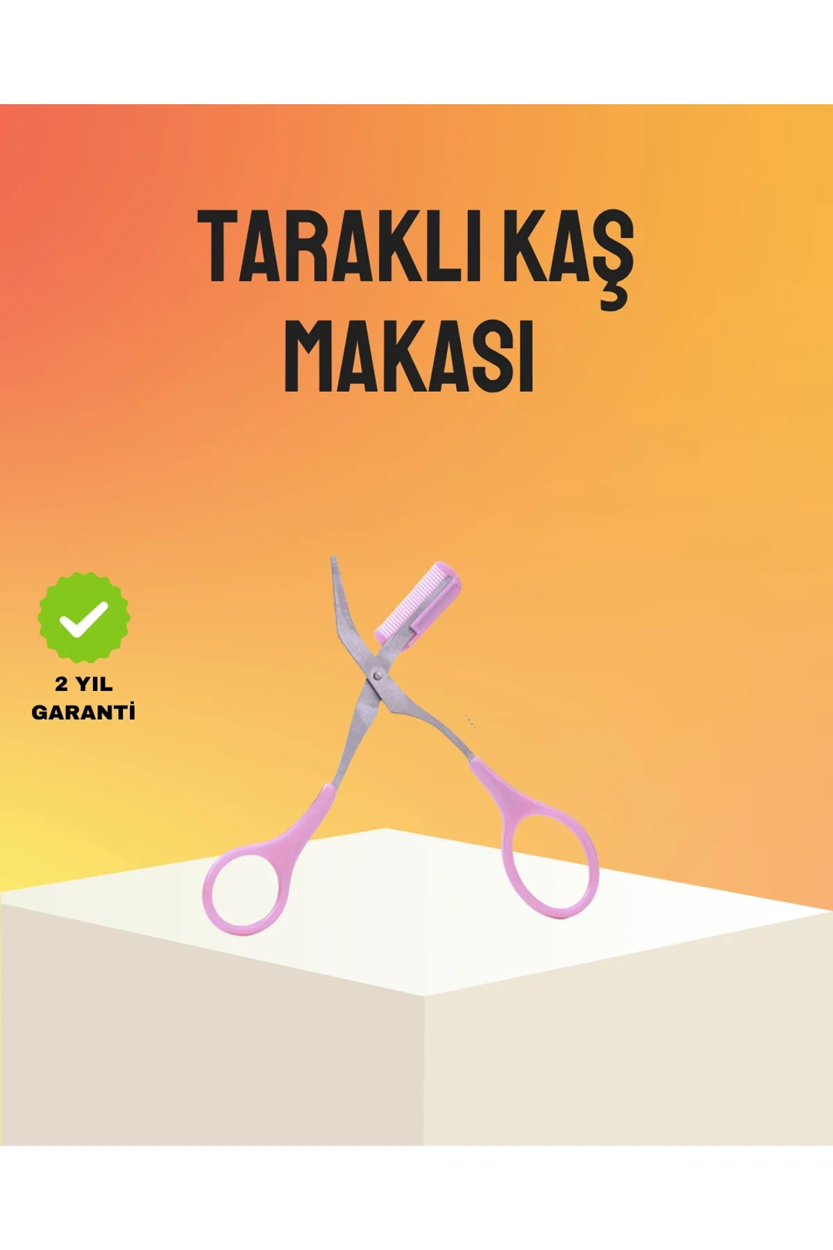 Kaş Düzeltme Makası Taraklı – Profesyonel Ve Pratik Kaş Bakımı
