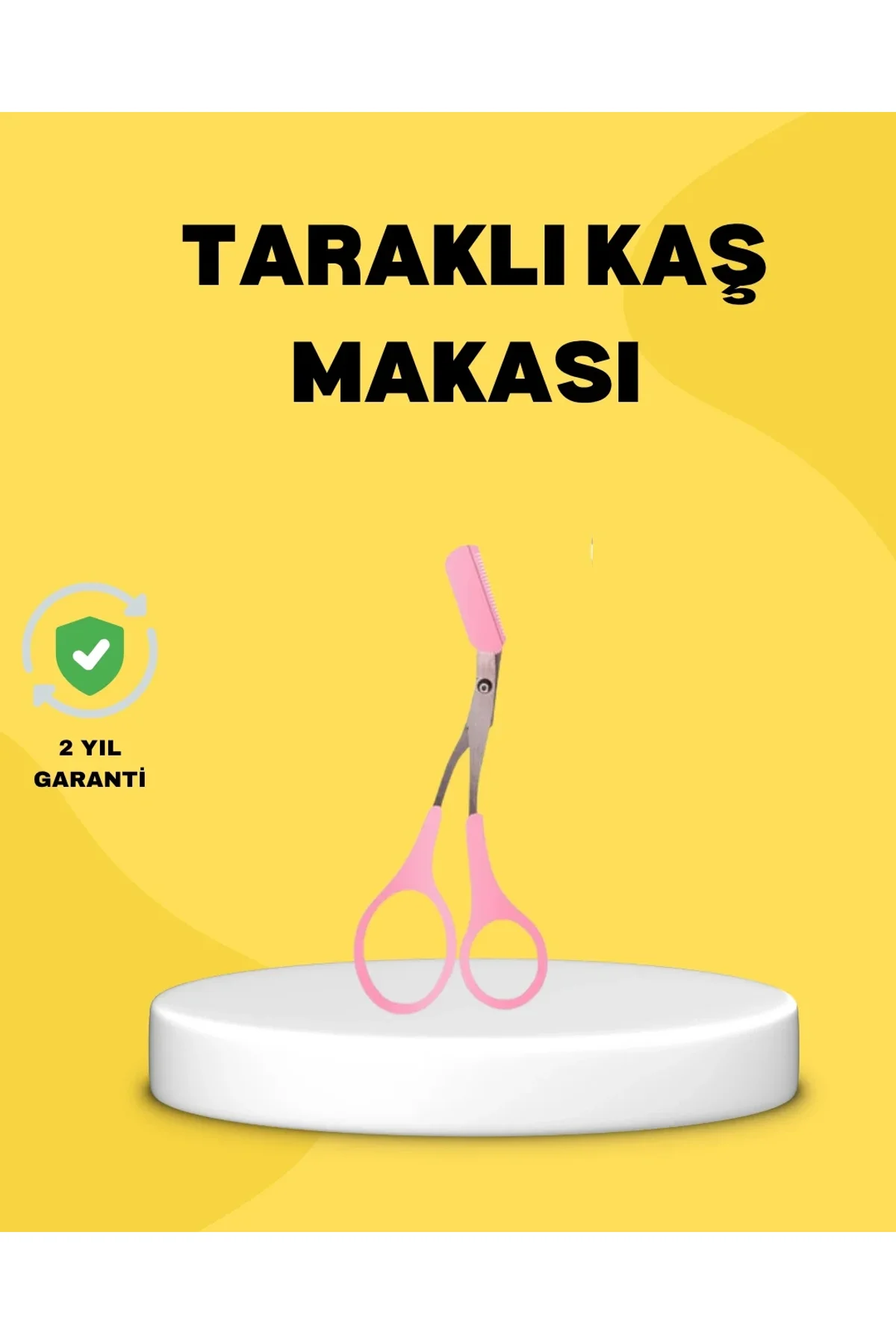 Kaş Şekillendirme Makası Taraklı – Hassas Ve Güvenli Kesim - Just Cheap Store Görsel 2