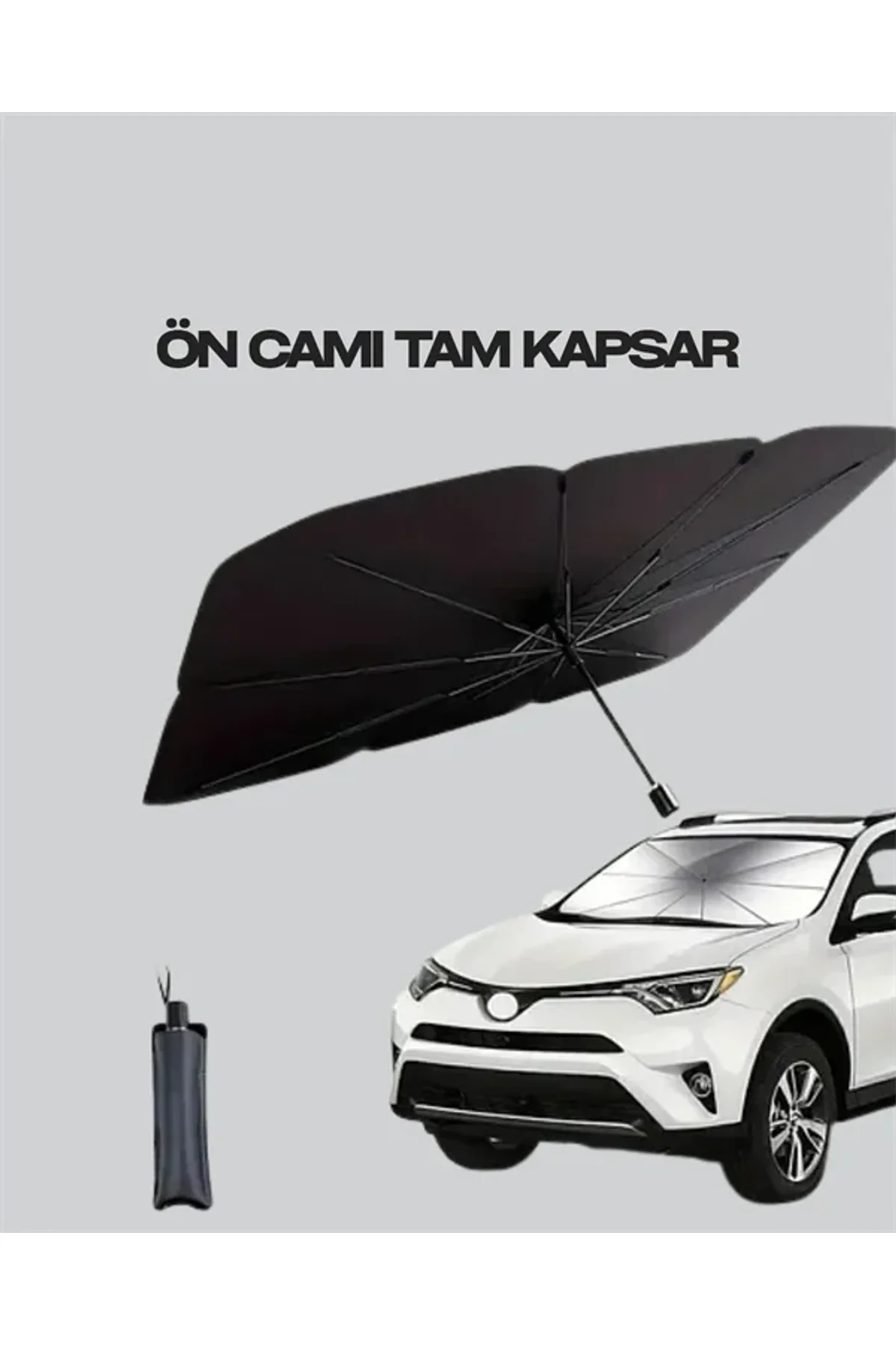 Katlanabilir Araba Güneşliği – Uv Ve Isı Koruması, Kolay Kurulum Gerektirmez - Just Cheap Store Görsel 5