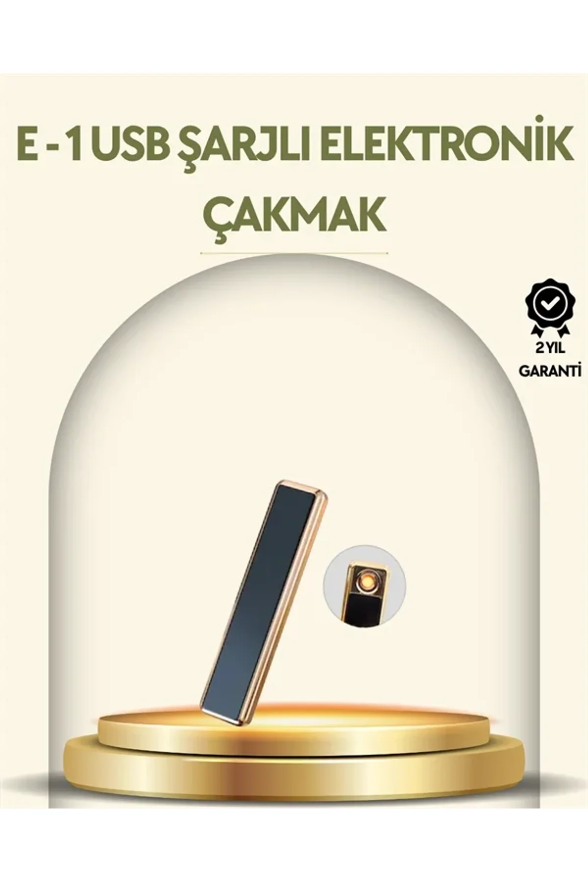 Usb Şarjlı Alevsiz Elektronik Çakmak – Rüzgara Dayanıklı, Gazsız, Güvenli Kullanım - Just Cheap Store Görsel 2