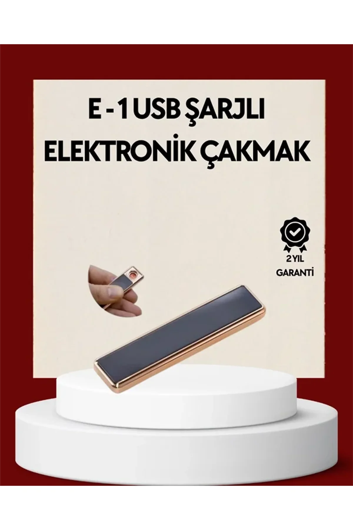 Plazma Ark Teknolojili Elektrikli Çakmak – Dokunmatik, Led Göstergeli, Şarj Edilebilir - Just Cheap Store Görsel 2
