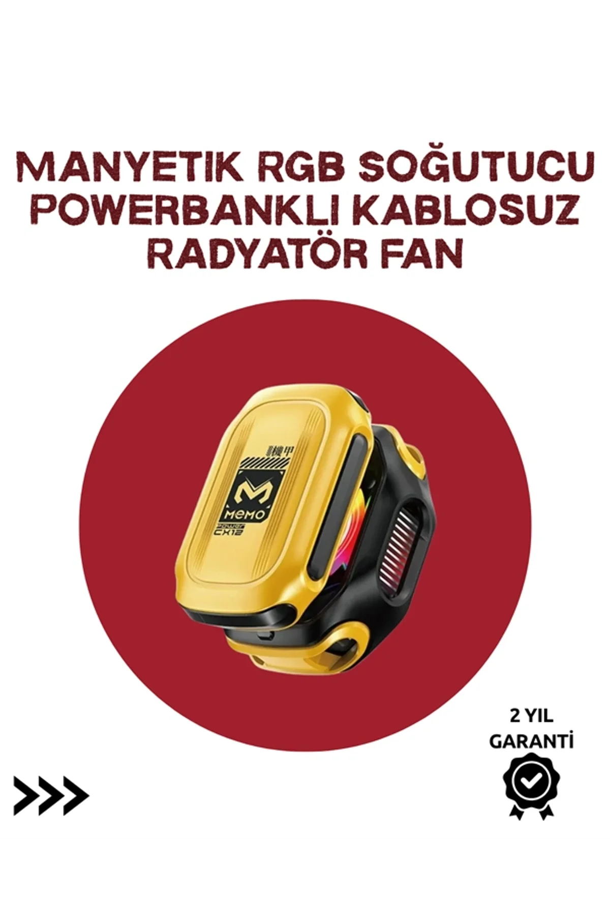 Akıllı Dijital Kontrollü Soğutucu | Aı &amp; Standart Mod | 7 Kanatlı Fan Tasarımı