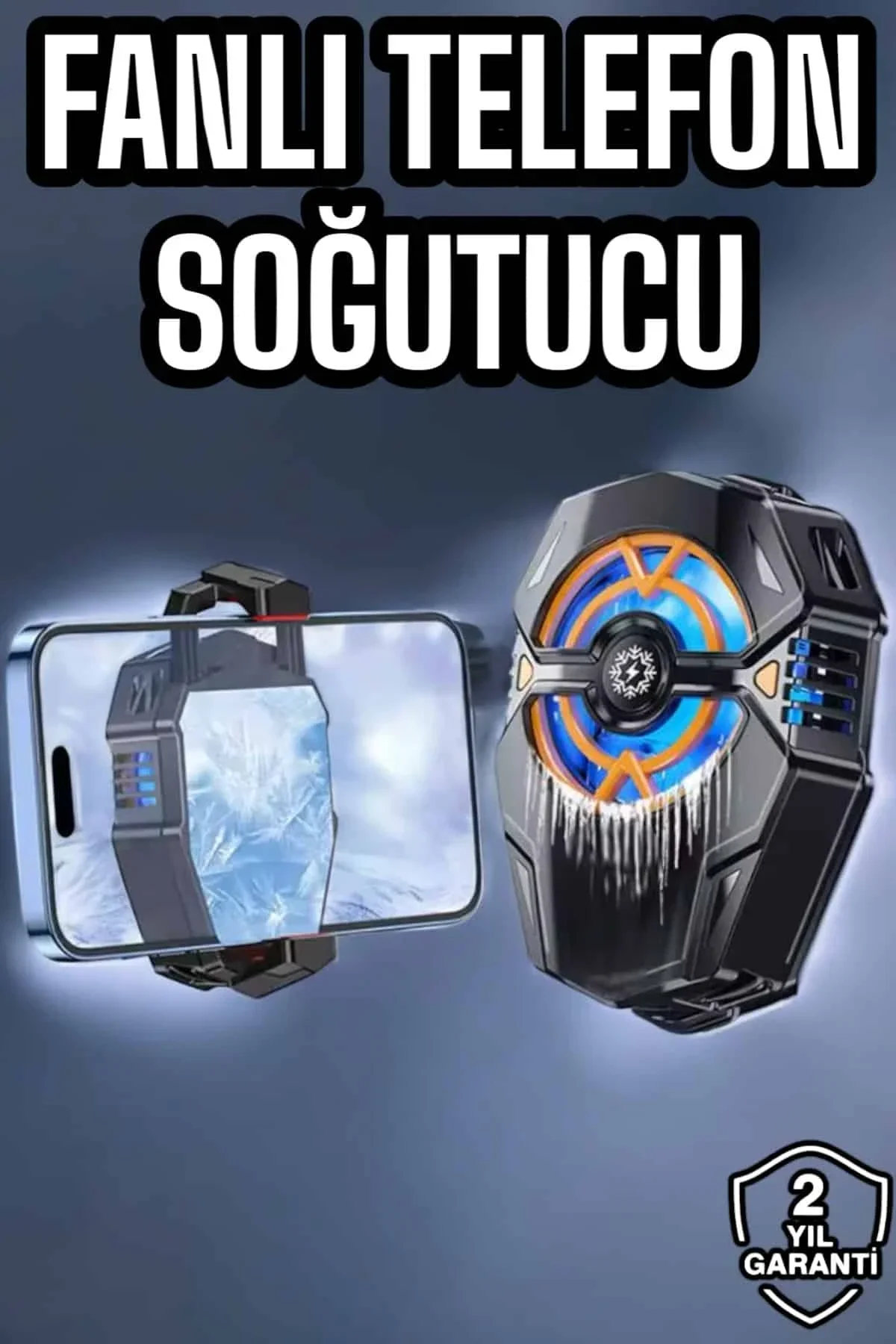 Fanlı Telefon Soğutucu Pervaneli Soğutma Fanı - Just Cheap Store Görsel 2