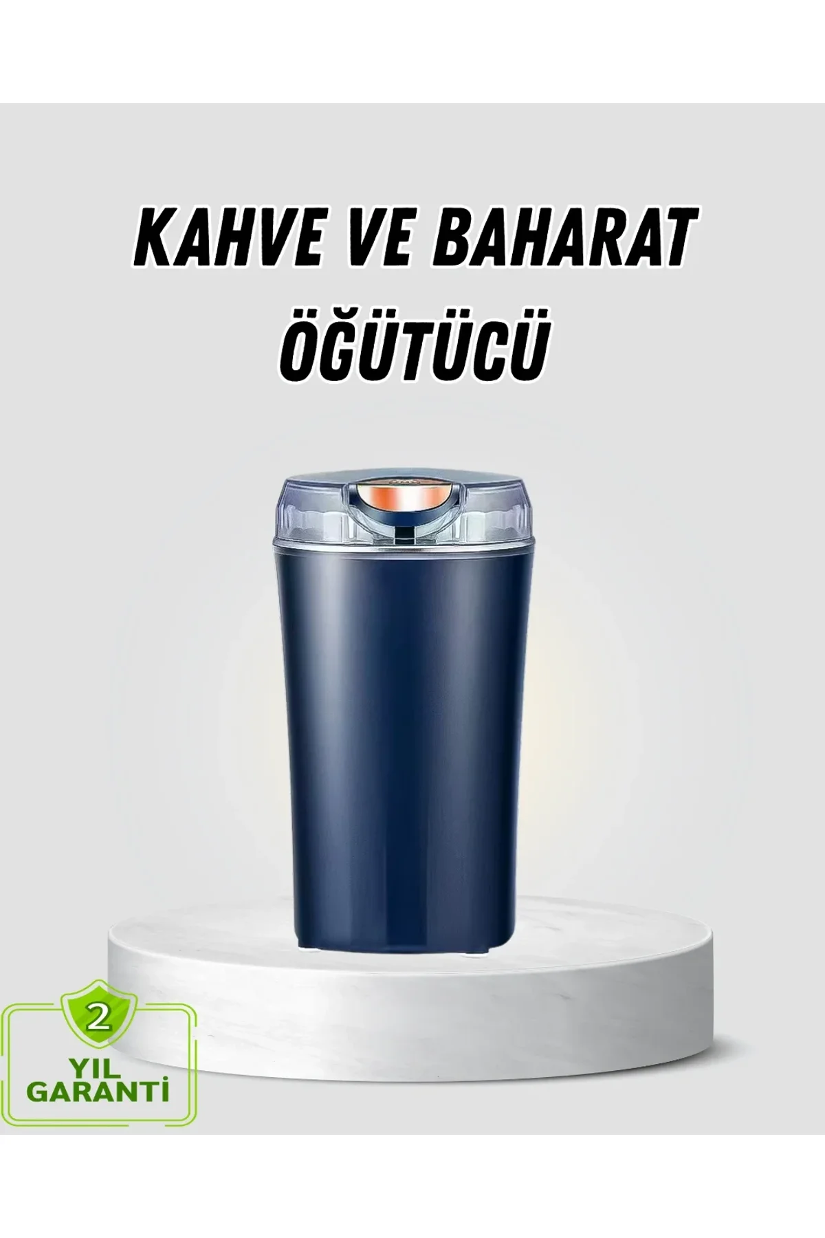 Kahve Ve Baharat Öğütücü Otomatik Mekanizmalı Dayanıklı Çelik - Just Cheap Store Görsel 2