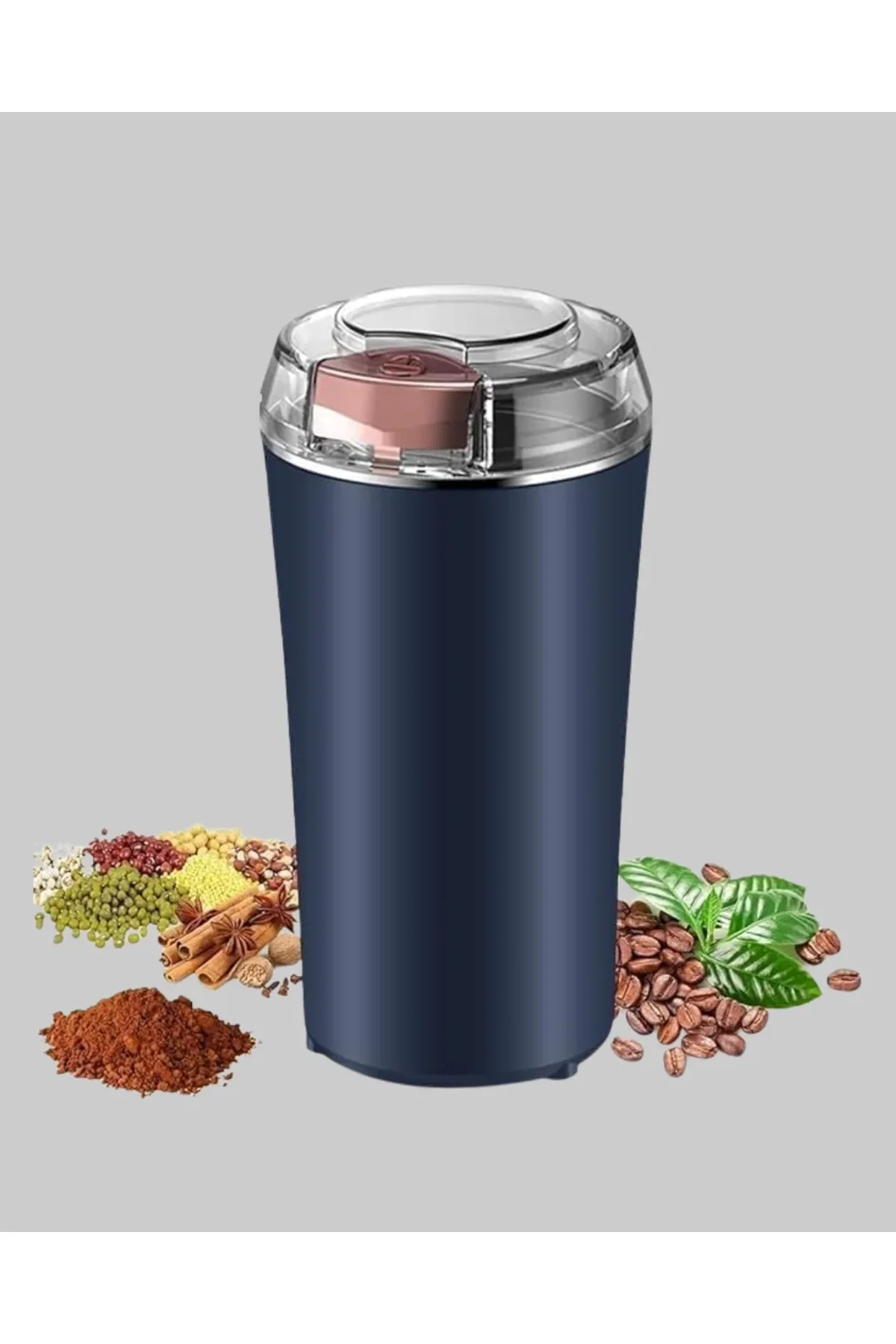Kahve Ve Baharat Öğütücü Otomatik Mekanizmalı Dayanıklı Çelik - Just Cheap Store Görsel 3
