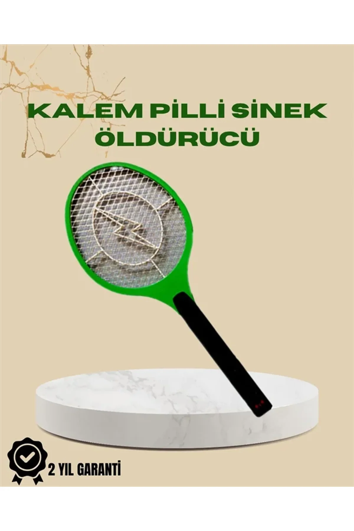 Yüksek Gerilimli Elektronik Sinek Öldürücü – Pil İle Çalışan, Güvenlik Izgaralı - Just Cheap Store Görsel 2