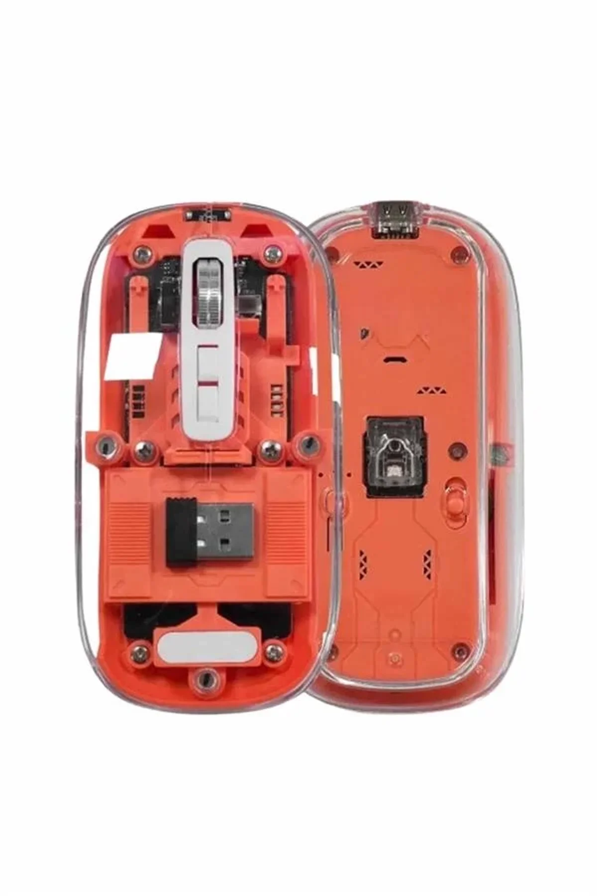 Kablosuz Mouse Fare Şarjlı Bluetooth Wireless Çift Modlu Sessiz - Just Cheap Store Görsel 4