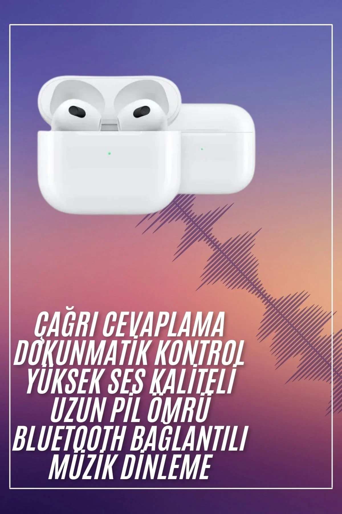 Bluetooth Kulaklık 3. Nesil Ios Android Uyumlu Yeni Nesil Wireless Charge - Just Cheap Store Görsel 3