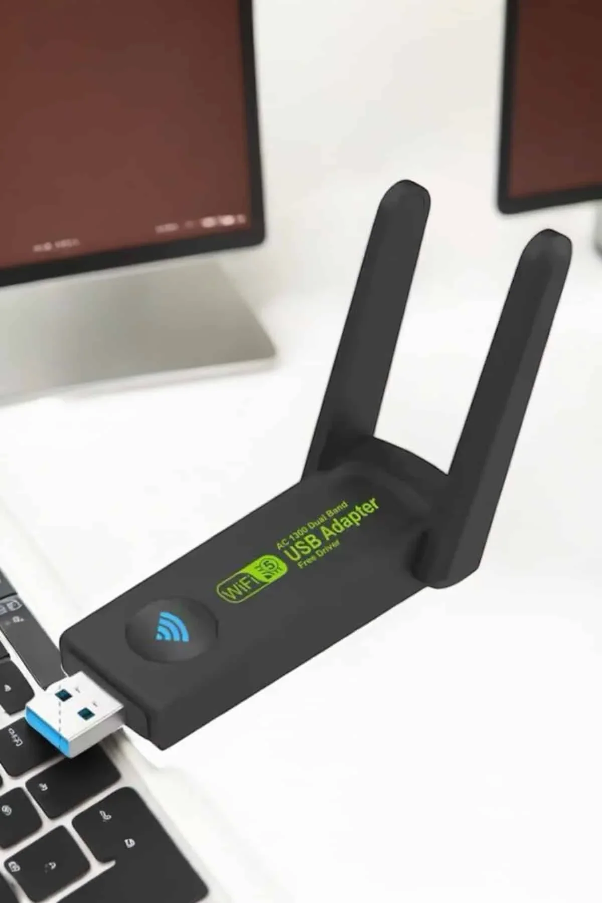 Wifi Adaptör Çift Bantlı Kablosuz Wifi Adaptörü - Just Cheap Store Görsel 5
