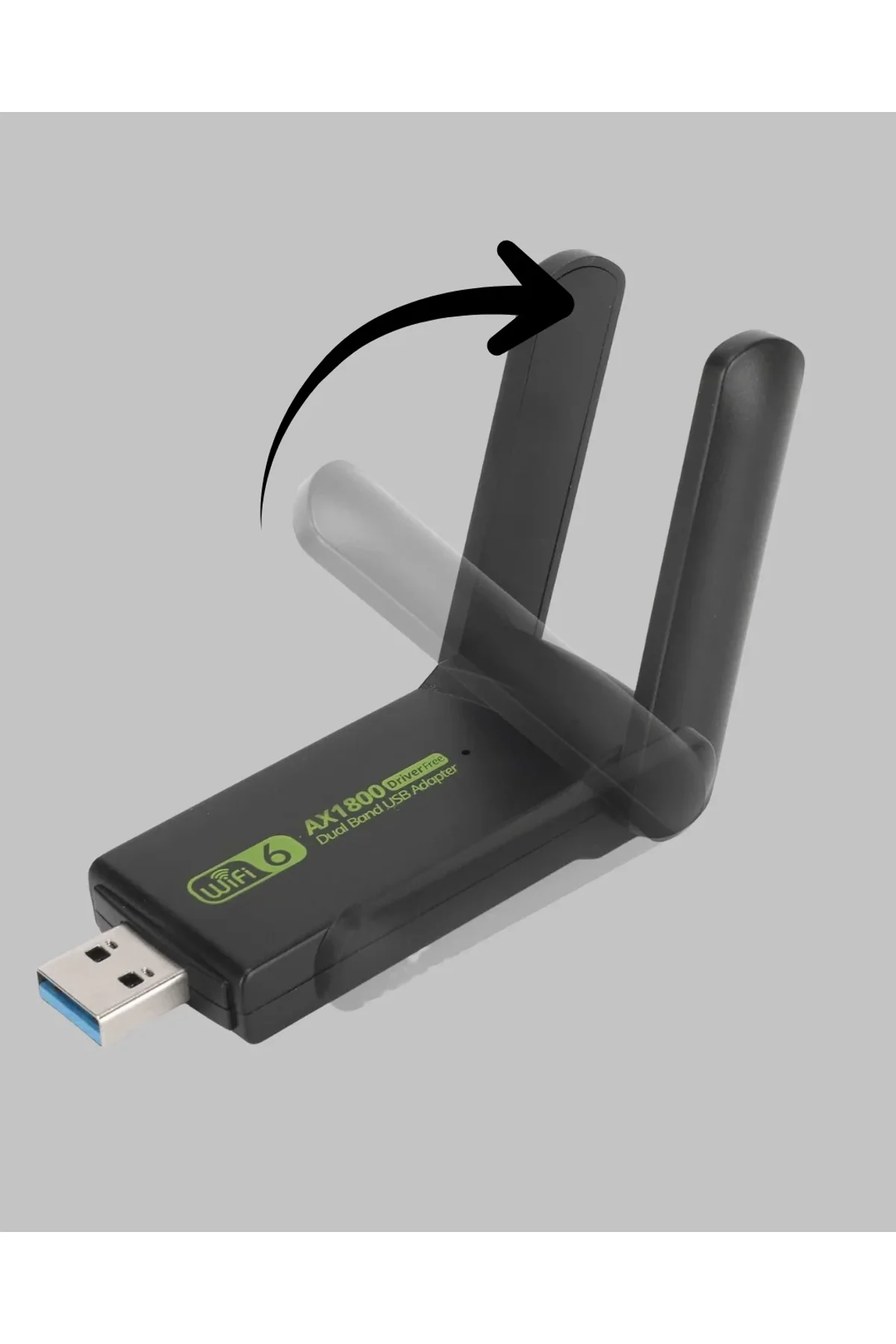 Dual Band Usb Wifi Adaptör – 1200 Mbps Hız - Just Cheap Store Görsel 3