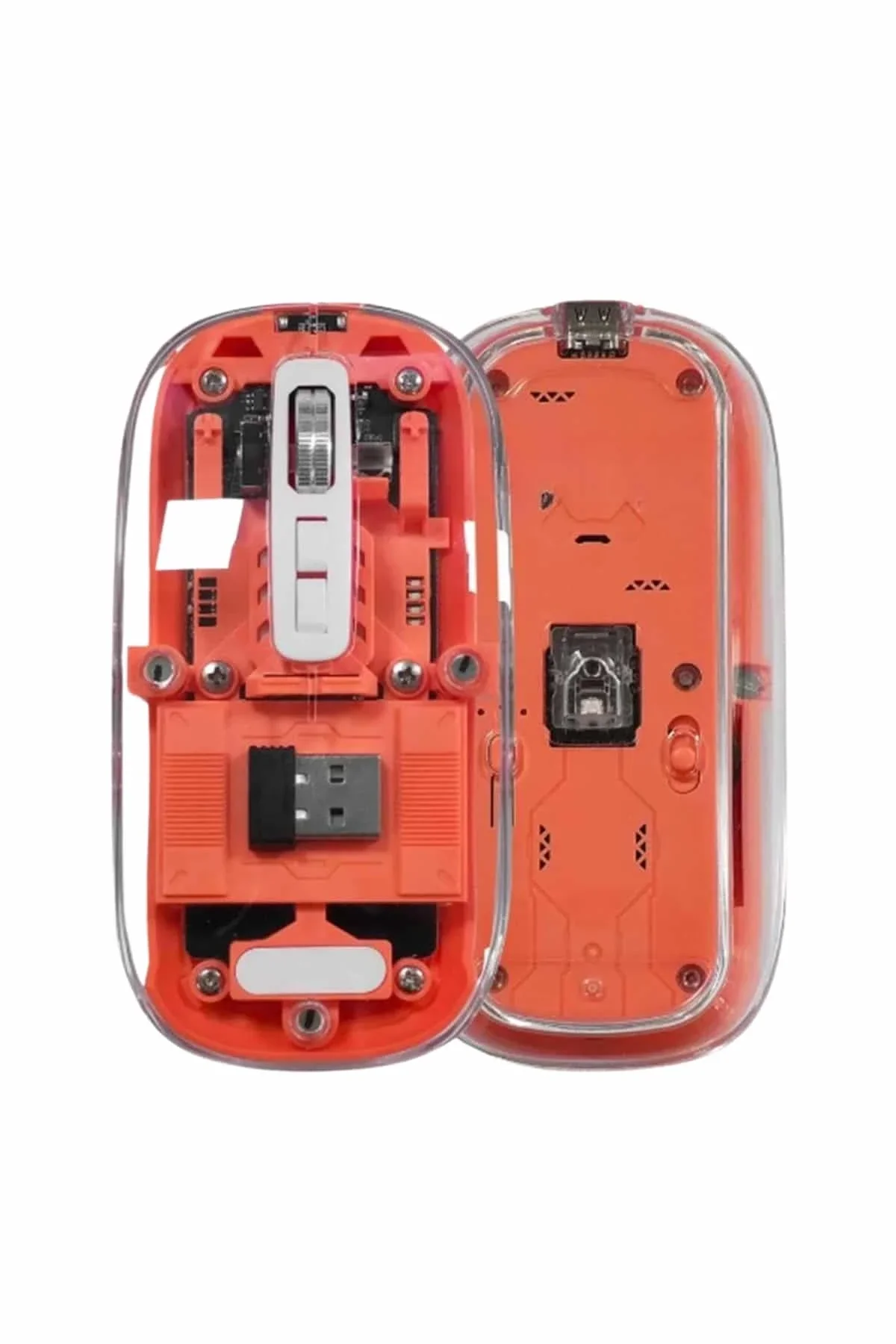 Kablosuz Mouse Fare Şarjlı Bluetooth Wireless Çift Modlu Sessiz - Just Cheap Store Görsel 4