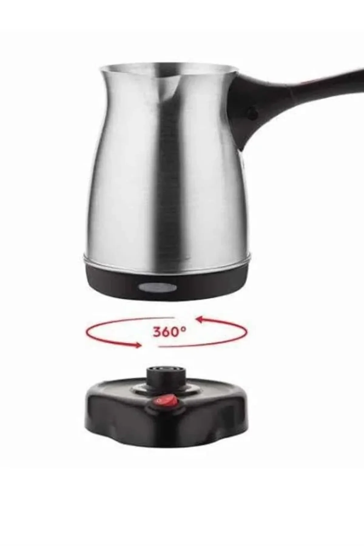 Çelik Kahve Makinesi Cezve 800 Watt Paslanmaz Çelik Türk Kahvesi Makinesi - Just Cheap Store Görsel 2