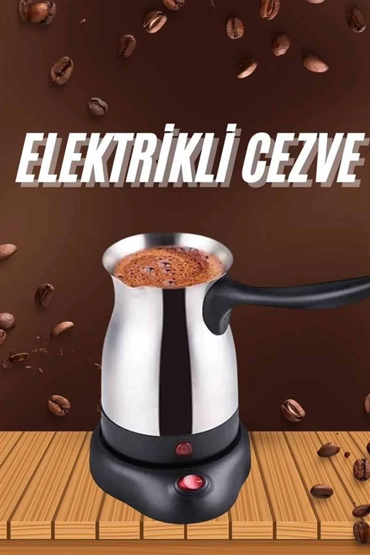 Elektrikli Türk Kahvesi Makinesi Elektrikli Cevze Telveli - Just Cheap Store Görsel 3