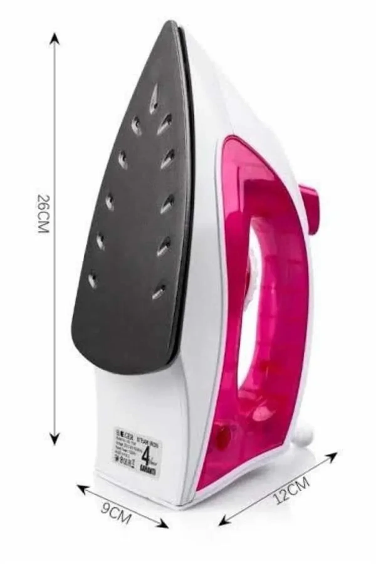 Buharlı Ütü 2200 Watt Seramik Tabanlı Taşınabilir Kablolu Ütü - Just Cheap Store Görsel 4