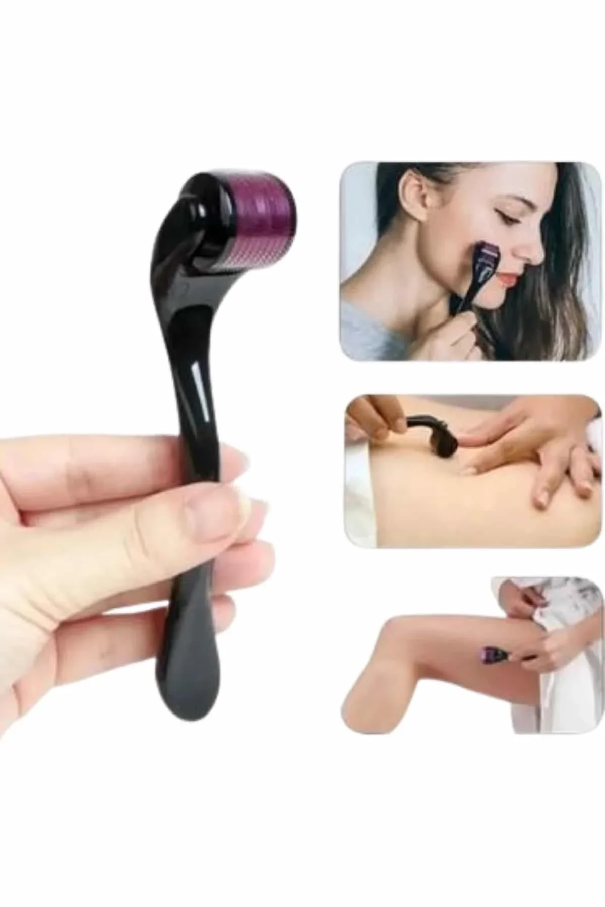 Titanyum Uçlu Derma Roller 540 İğneli 1 Mm Gözenek Azaltıcı Akne İzlerine Uygun - Just Cheap Store Görsel 4