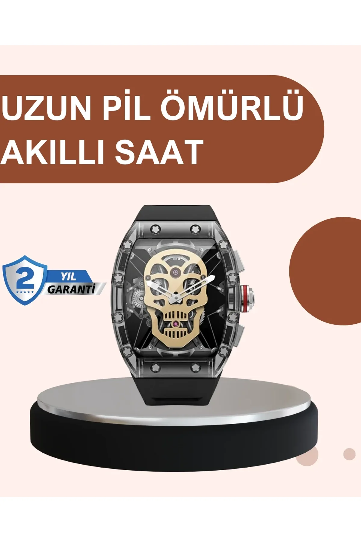 Uzun Pil Ömürlü Akıllı Saat Günlük Ve Spor Kullanım - Just Cheap Store Görsel 2