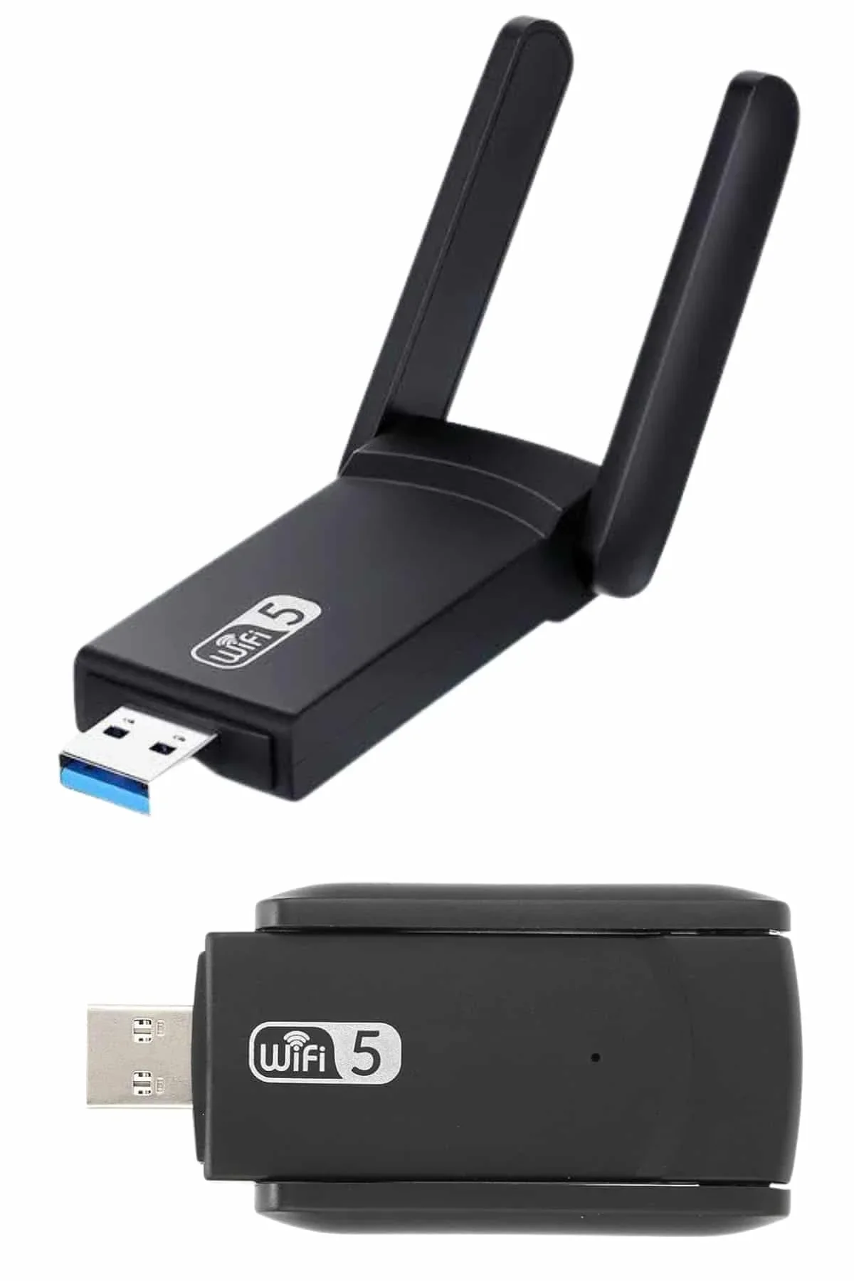 Mbps Wifi Alıcı Kablosuz Wifi Adaptörü Çift Band Çift Antenli - Just Cheap Store Görsel 5