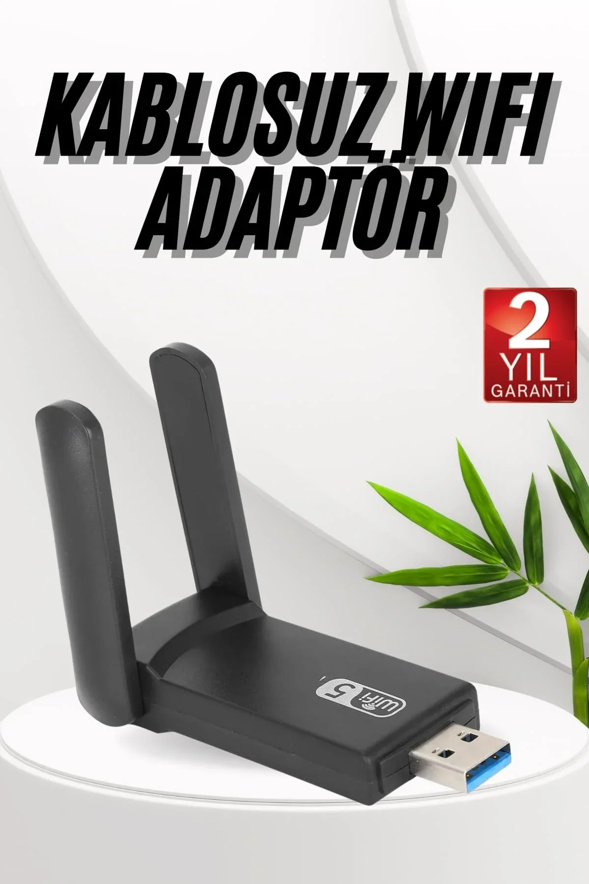 Wifi Adaptörü Bt5.0 Wifi 2'si Bir Arada Çift Bantlı Çift Anten - Just Cheap Store Görsel 2