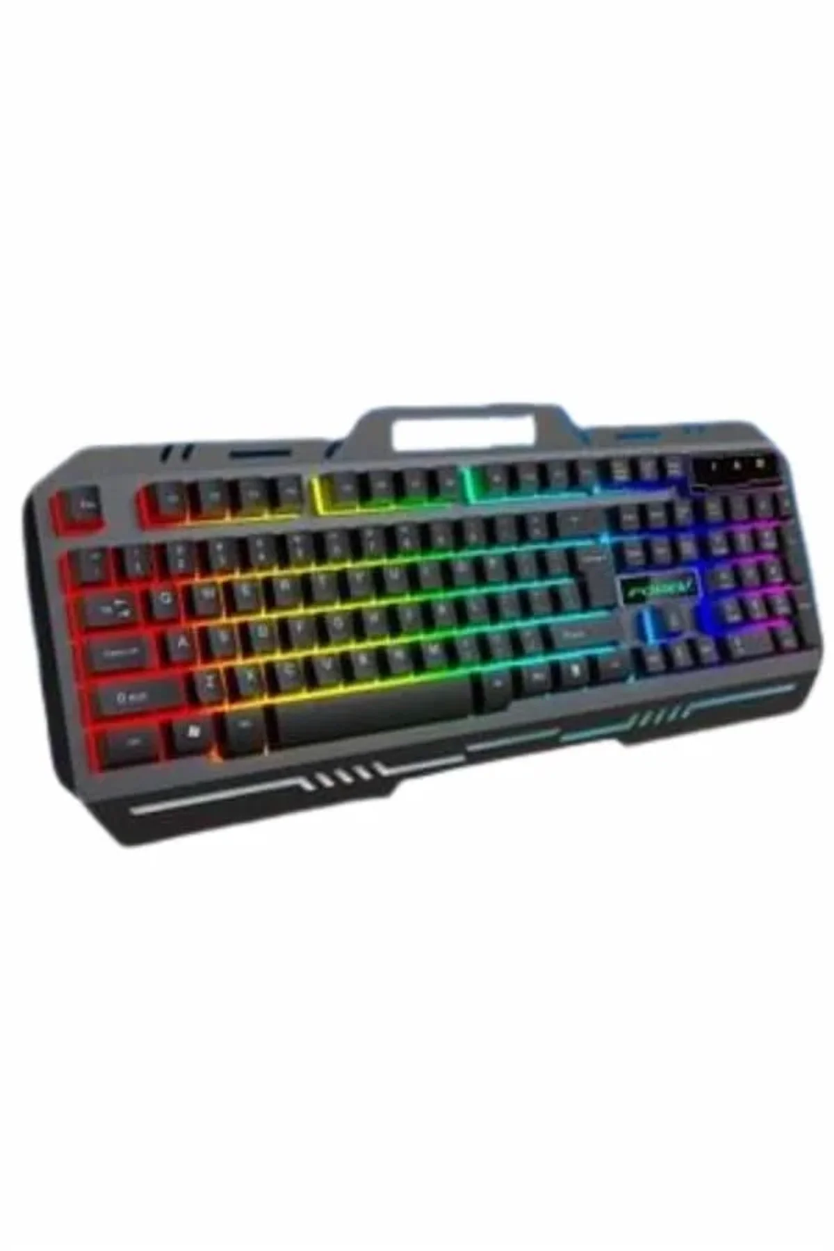 Işıklı Q Klavye Mouse Seti Siyah Klavye - Just Cheap Store Görsel 2