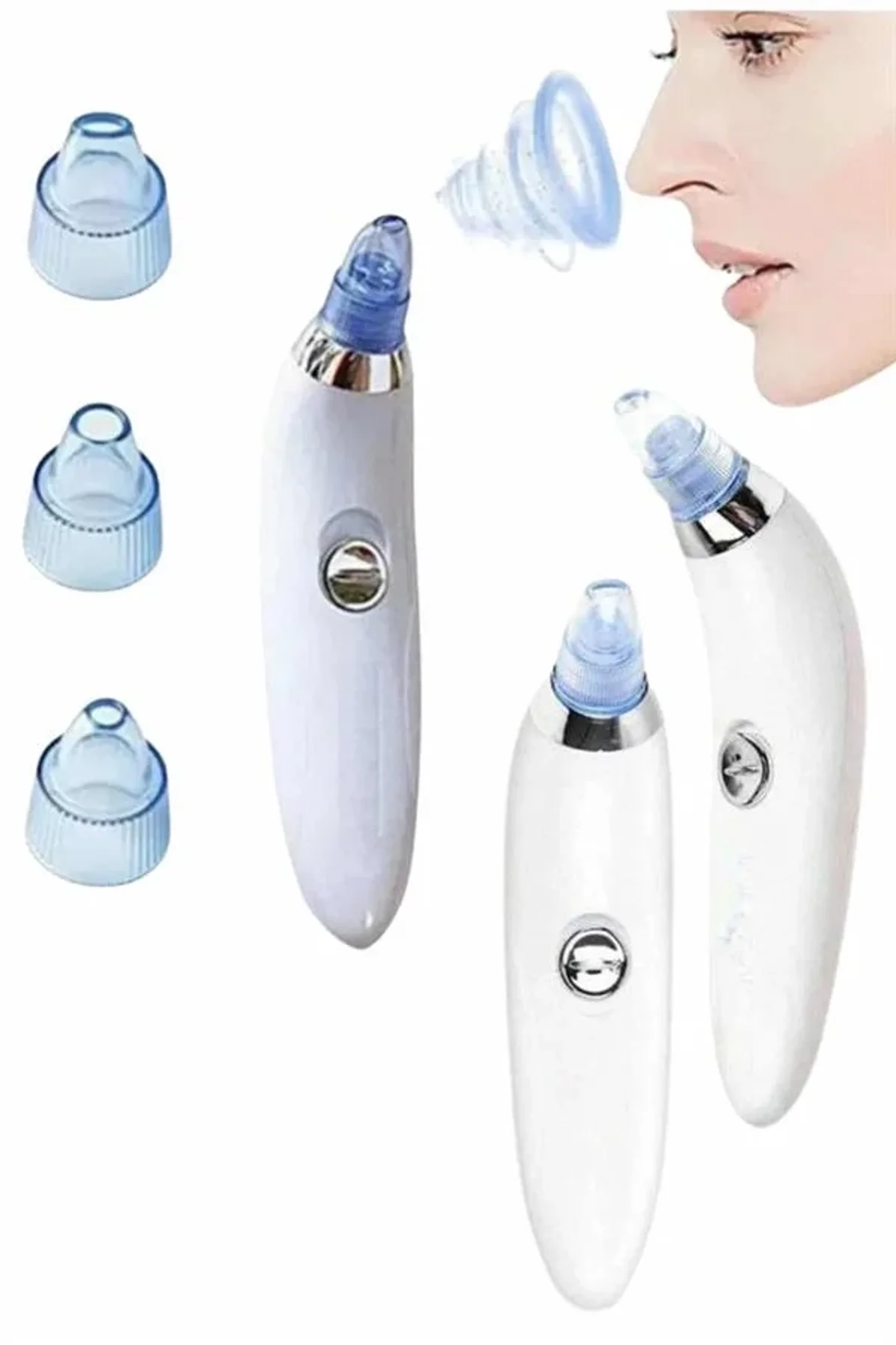 Siyah Nokta Temizleme Cihazı 4 Başlıklı Vakumlu Pilli Ölü Deri Arındırma - Just Cheap Store Görsel 5