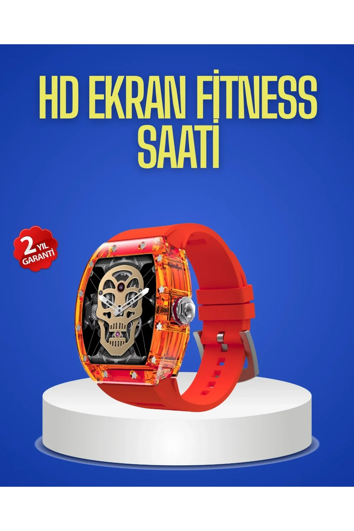 Şeffaf Tasarımlı Akıllı Saat Dokunmatik Ekranlı - Just Cheap Store Görsel 2