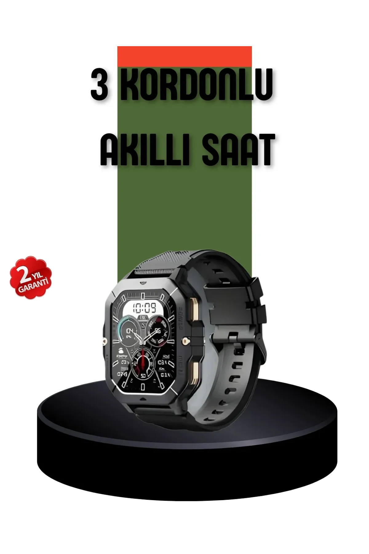 Amoled Ekranlı Akıllı Saat 10 Gün Pil Ömrü - Just Cheap Store Görsel 2