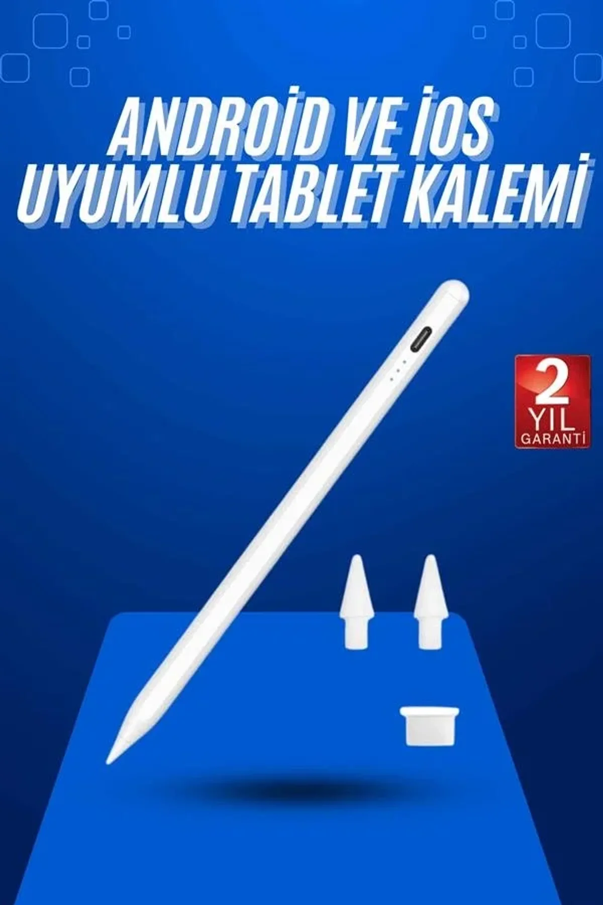 Dokunmatik Kalem Tablet Kalemi Çizim Stylus Kalem Yedek Uçlu - Just Cheap Store Görsel 3