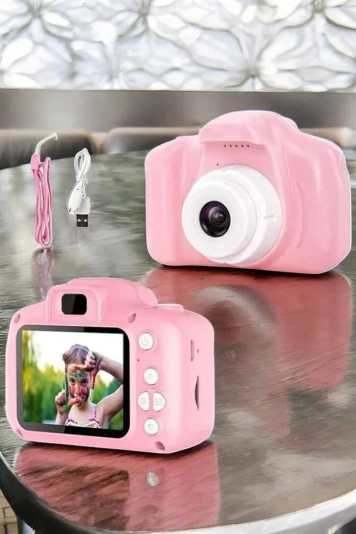 Çocuk Kamerası Dijital 1080p Hd Kaliteli Mini Fotoğraf Makinesi Profesyonel - Just Cheap Store Görsel 5