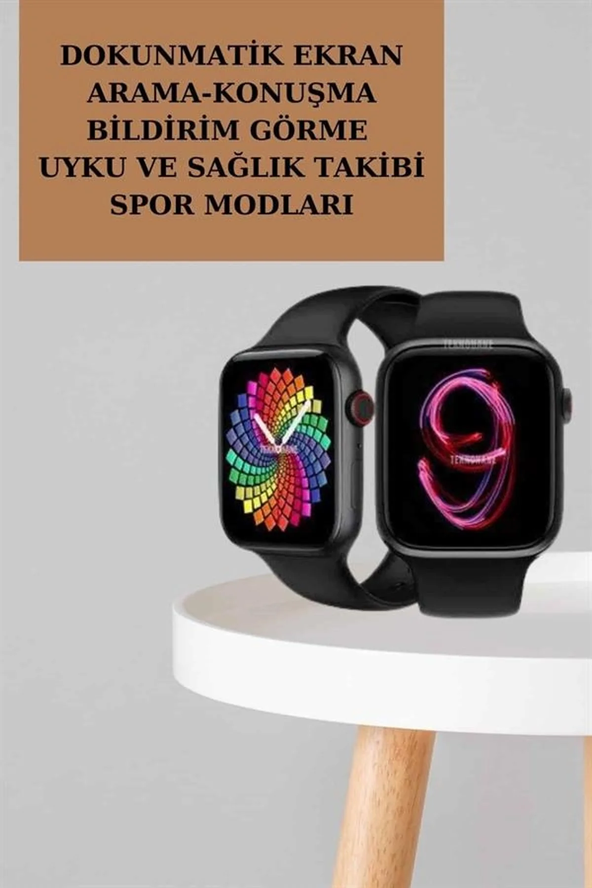 Powerbank Bluetooth Kulaklık Ve Yeni Model Akıllı Saat Seti Anc Özelliği Dokunamatik - Just Cheap Store Görsel 4