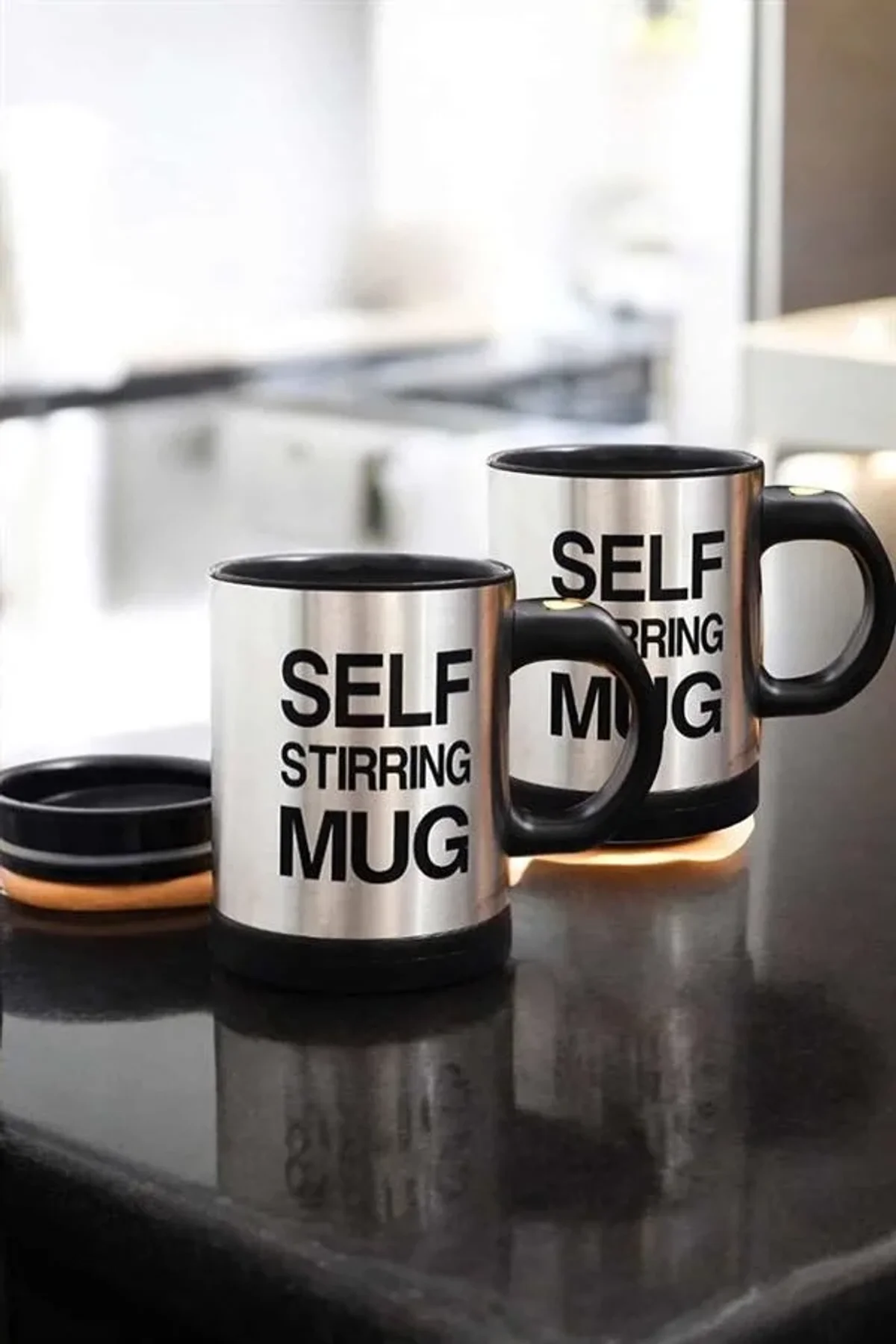 Yazılı Mug Kupa Karıştırıcı Özelliği Ve Paslanmaz Çelik - Just Cheap Store Görsel 2