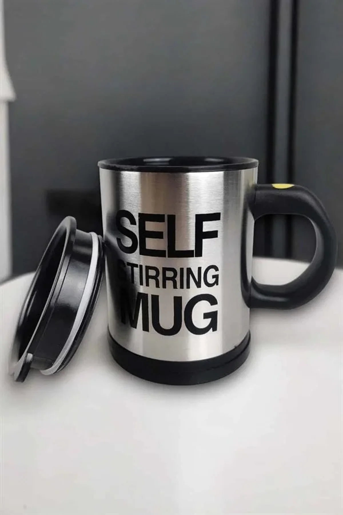 Yazılı Mug Kupa Karıştırıcı Özelliği Ve Paslanmaz Çelik - Just Cheap Store Görsel 4