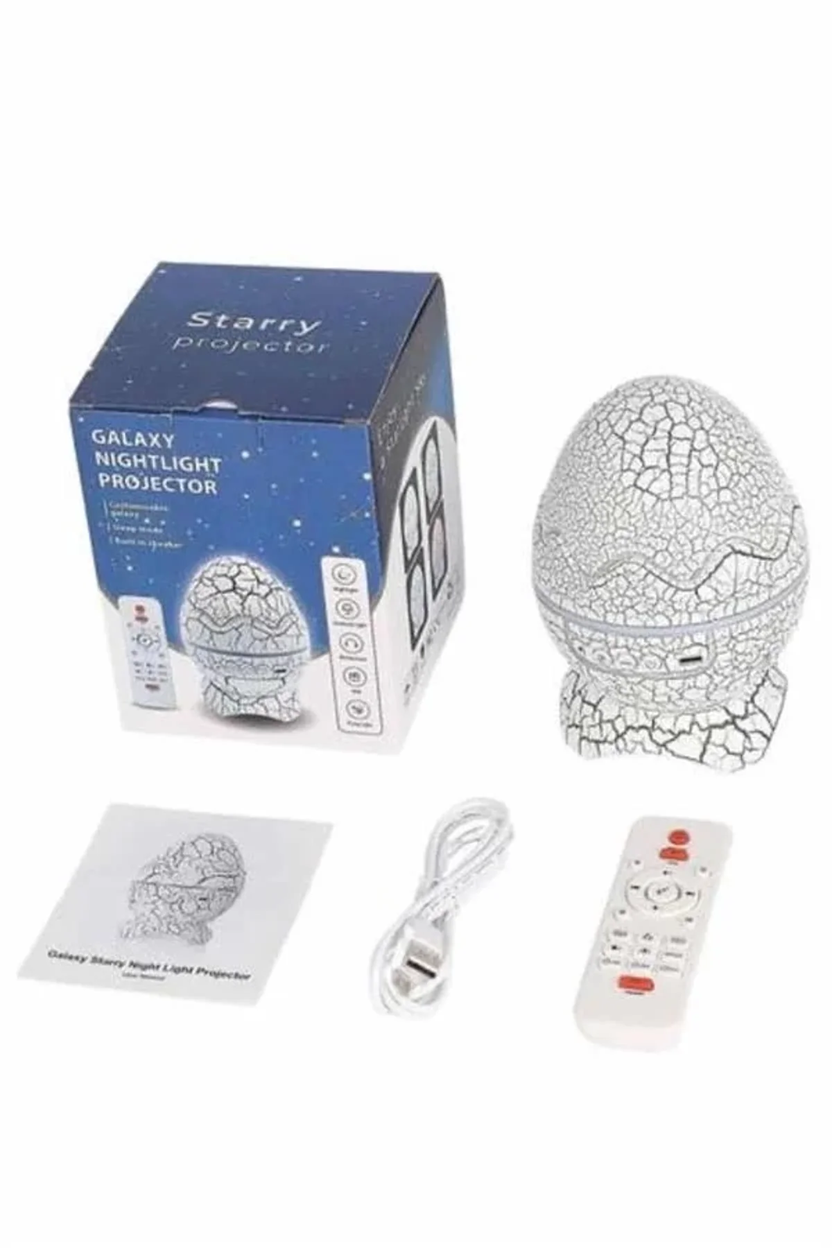 Gece Lambası Yumurta Işık Speaker Yeni Nesil Dinozor Yumurtası Görünümlü - Just Cheap Store Görsel 5