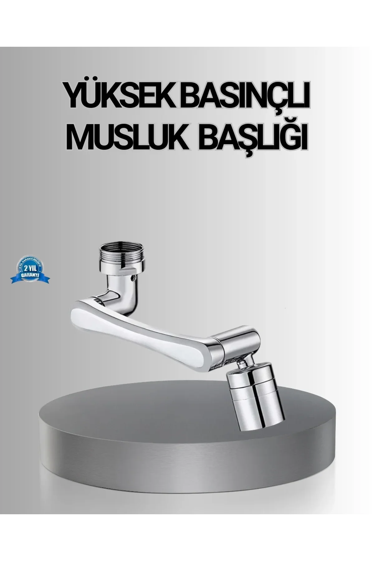 1080° Dönebilen Musluk Başlığı Robotik Kol Havalandırıcı Çok Yönlü Su Yönlendirme - Just Cheap Store Görsel 2