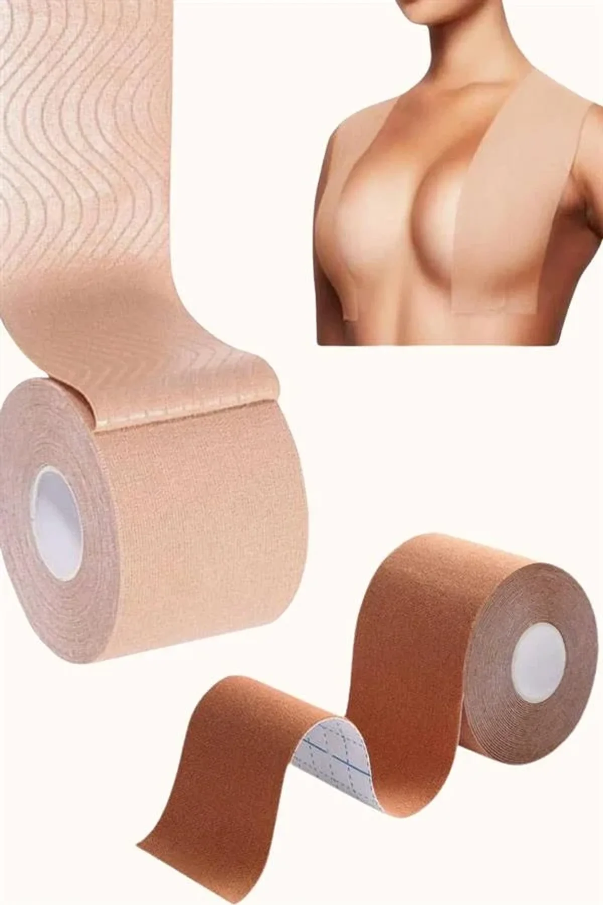 Göğüs Bandı Toparlayıcı Ve Şekillendirici Tere Ve Suya Dayanıklı Esnek Yapılı Hassas Ciltlere Uygun - Just Cheap Store Görsel 4