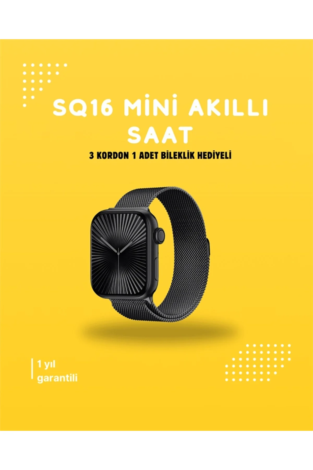 Akıllı Saat SQ-16 Mini Series 10 | Unisex Tasarım, Sağlık Ve Spor Takibi - Just Cheap Store Görsel 2